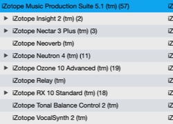 iZotope iZotope Music Production Suite 5.1